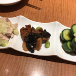 鼎泰豐 - 鼎泰豐立川店(冷菜3種盛合せ)