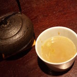 蕎麦ひら井 - 蕎麦湯