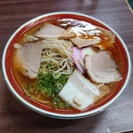 天神そば - ６番  二つ玉  (麺ダブル  ・大盛は1.5玉)