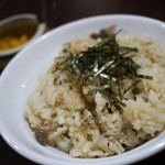 中華そば 味万 - 煮干しめし