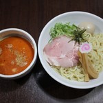 中華そば 味万 - スパイシー辛つけ麺