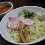 中華そば 味万 - スパイシー辛つけ麺