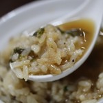 中華そば 味万 - スープをかけて♪