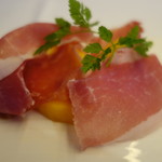 リストランテ・マッサ - 生ハムとネクタリン