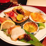 おもろまち商店 - 刺身の盛り合わせ