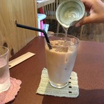 ジャム cafe 可鈴 - 【週替わりランチ(1,050円)】食後のドリンク(アイスオレ)