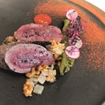 AMOUR - 出来上がった  夏鹿のロースト