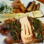 テントキーパー - 夕食のプレート