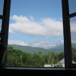 テントキーパー - 窓から白馬