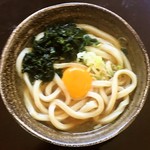 くれちうどん - 月見うどん \400 2018 8月