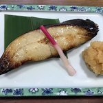 京粕漬 魚久  - かれい味噌漬け定食972円