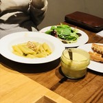 カフェ ルビーオン青山 - 同僚オーダーの本日のパスタ