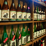 Wasai Kicchin Nao - お酒の棚