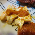 酒蔵 力 - 豆腐も辛味噌で