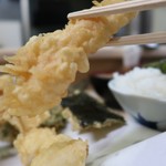 いもや - 天ぷら定食650円