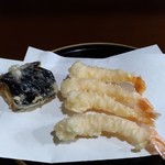 天源・天ぷら専門店 - 天ぷら定食の海老
