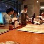 根津 釜竹 - 店内