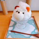 ジャパニーズアイス櫻花 - 白くまのかき氷(スモールマウス)￥650