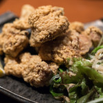 Hakata Mae Robata Issho Tokyo Ueno - 2018.8 有田鶏の唐揚げ（580円）