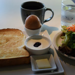 Goodmorning Cafe - スーパーモーニングセット＋ミニサラダ