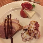 ペンション&コテージ クヌルプ - 前菜のアップ