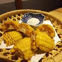 兼平鮮魚店 中洲はなれ - とうもろこしの唐揚げ