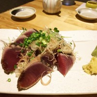 兼平鮮魚店 中洲はなれ - 鰹のたたき