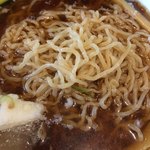 山大前 やまとや - 細麺はキリッと締まってます