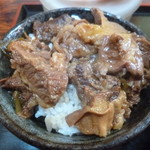 焼酎屋 ぴーちゃん - '18/08/10 ミニ肉丼