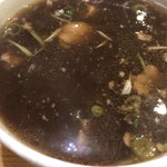 ラーメン 坊也哲 - スープ割りも安定のうまさ