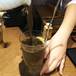 鮪 専門 銀座はなたれ - 生ほうじ茶割り