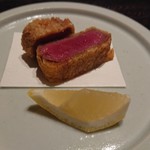 肉割烹 上 - ヒレ肉