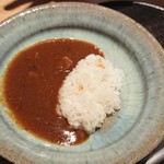 肉割烹 上 - カレーライス