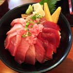 焼津港 みなみ - 特盛みなみまぐろ三昧¥1,280＋特盛¥150