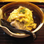 いっ木 - 黒鯥の玉子餡がけ花山椒でぴりり。