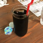 ザ・ブリックスカフェ - セットのドリンクはアイスコーヒーで♪