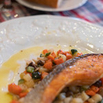 Bien - 煎銀鮏（ぎんざけソテ）、蔬菜（あをもの）