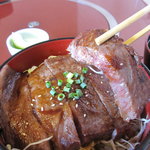 和風創作料理だいご - ステーキ丼\1000