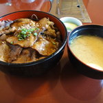 和風創作料理だいご - 牛タン炙り焼き丼\1000