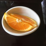 Sushi Tsukasa - デザート オレンジ