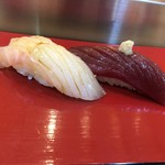 伊勢鮨 - ソイ　マグロ