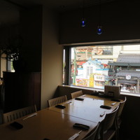 おたる政寿司 ぜん庵 - 外が見下ろせる店内