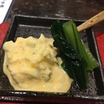 光壽おおやま - 小松菜とタルタル