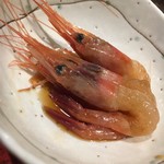 光壽おおやま - 甘えびの紹興酒漬け