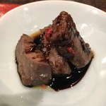 光壽おおやま - 鮪の炊き合わせ　バルサミコソース