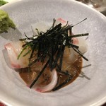 光壽おおやま - 鯛ののゴマダレ