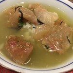 光壽おおやま - 鯛茶づけ