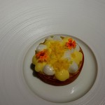 ラ・ヴァガボンド - パイナップルのコンポートのデザート