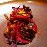 ビーツと毛ガニ