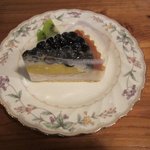 野の実 - ブルーベリータルト（１カット）